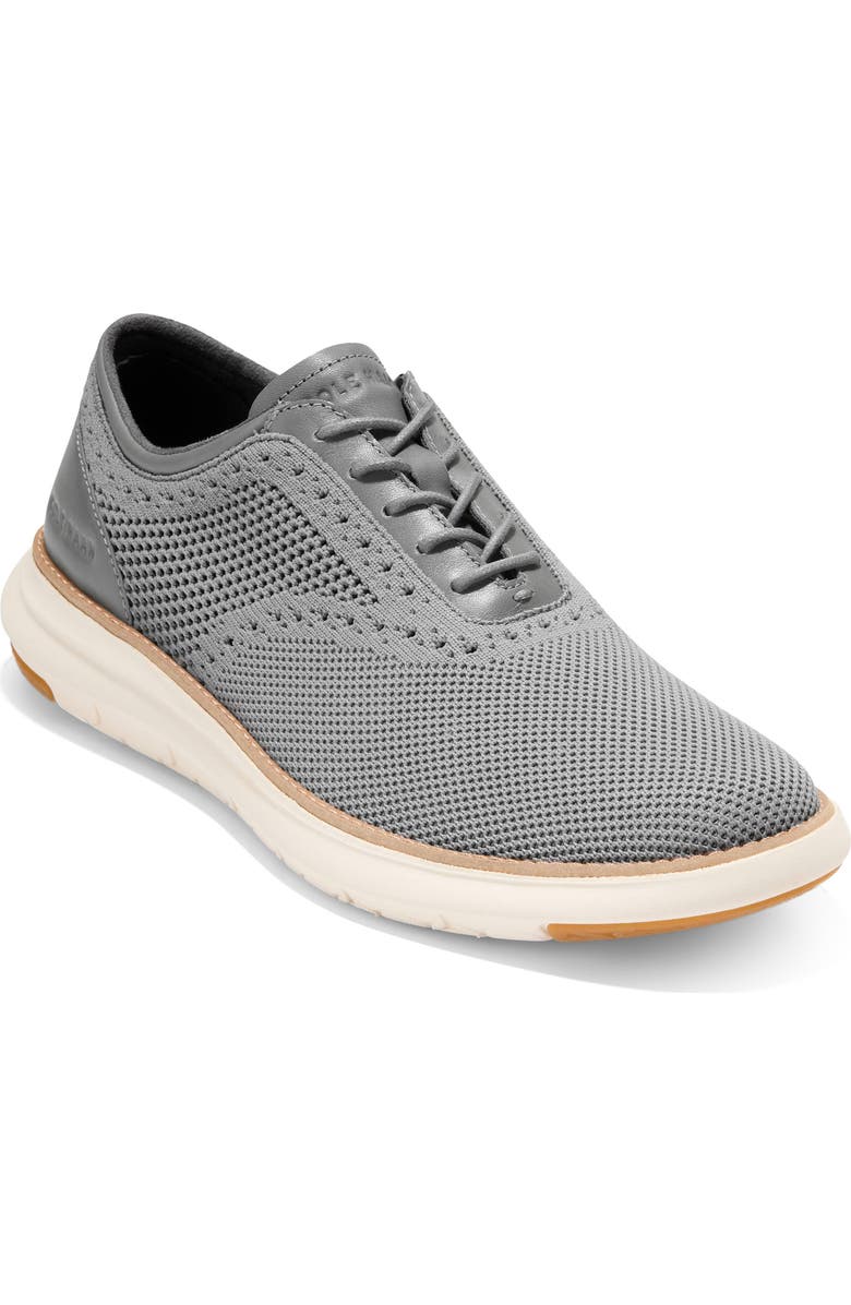 Cole Haan Grand Remix Oxford, Main, color, Sea Stone / Lava Smoke / Ivory