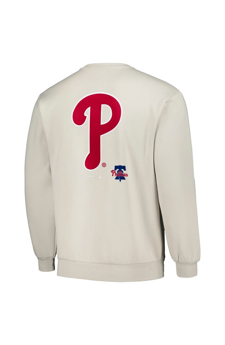 PLEASURES Men's PLEASURES Gray Philadelphia Phillies Ballpark Pullover Sweatshirt, Alternate, color, Gray