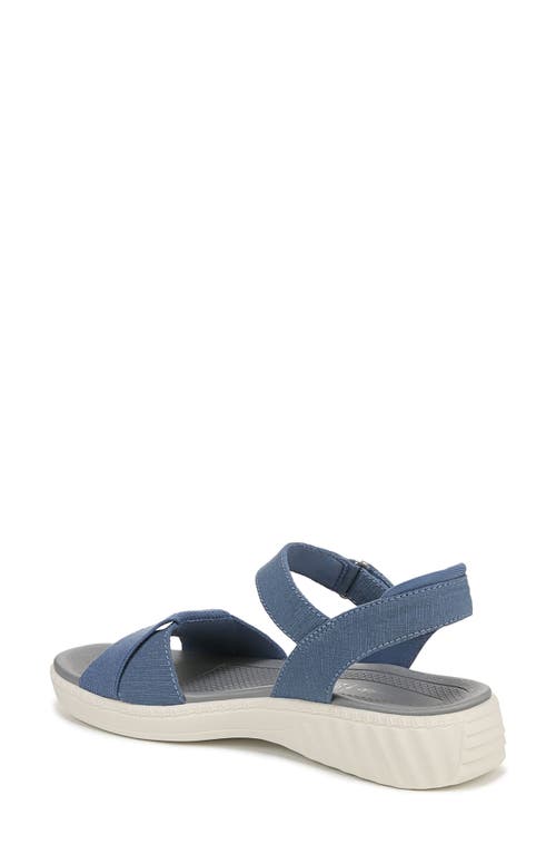 Bzees Lane Sandal In Blue Fabric