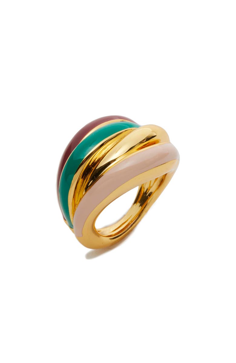 Lele Sadoughi Stacking Ring, Alternate, color, Jade Multi 999