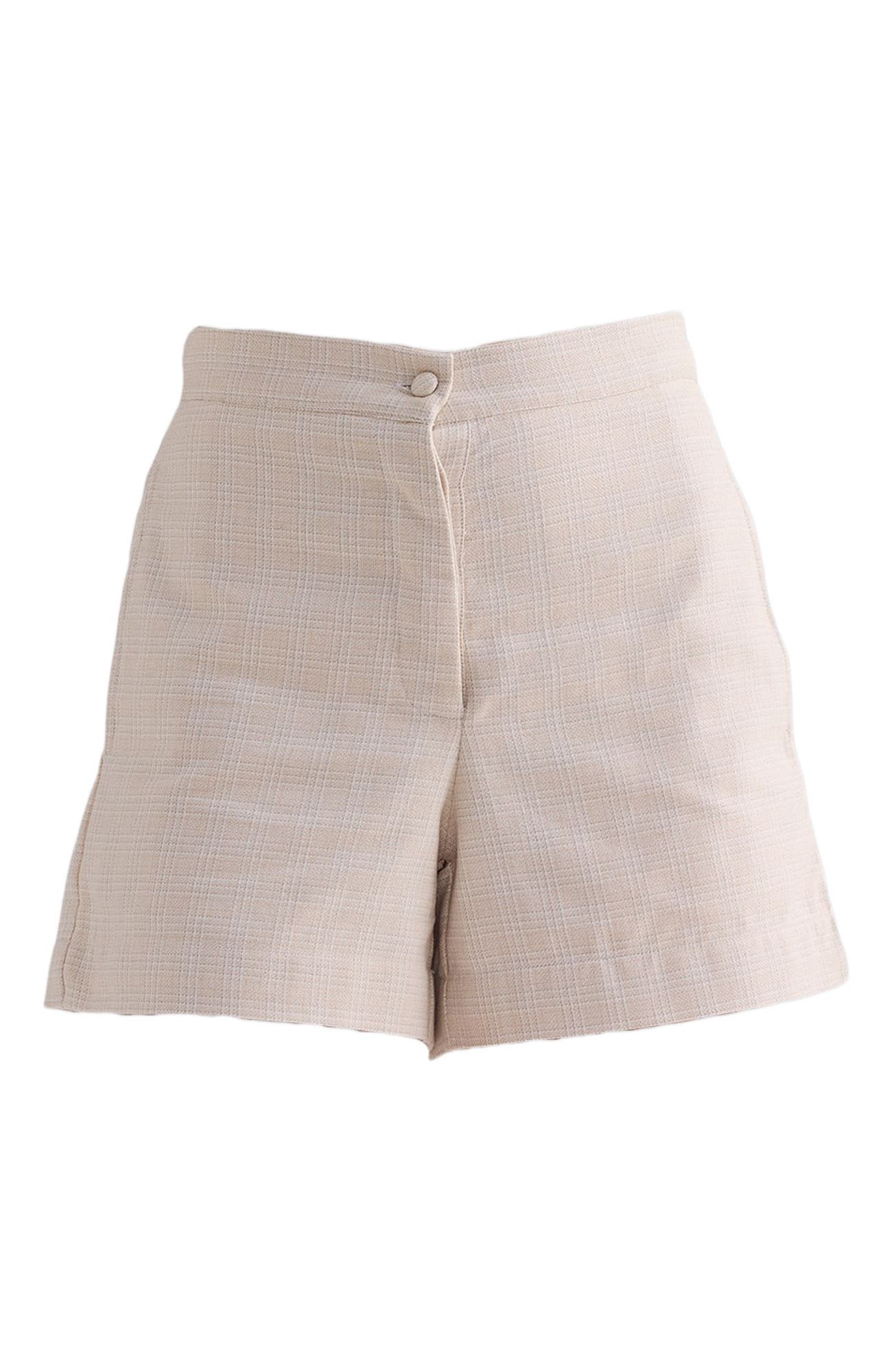 Cotton Tweed Shorts - image 4