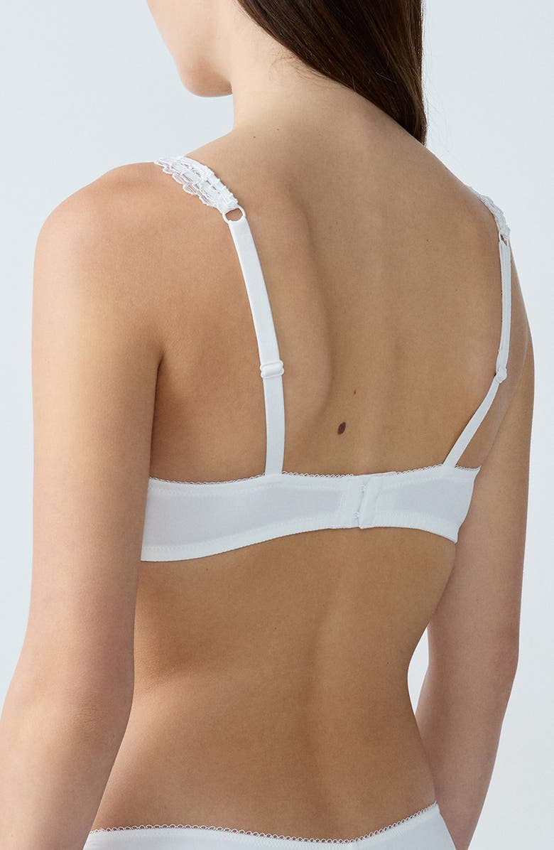 Etam Coeur Underwire Balconette Bra, Alternate, color, Ecru