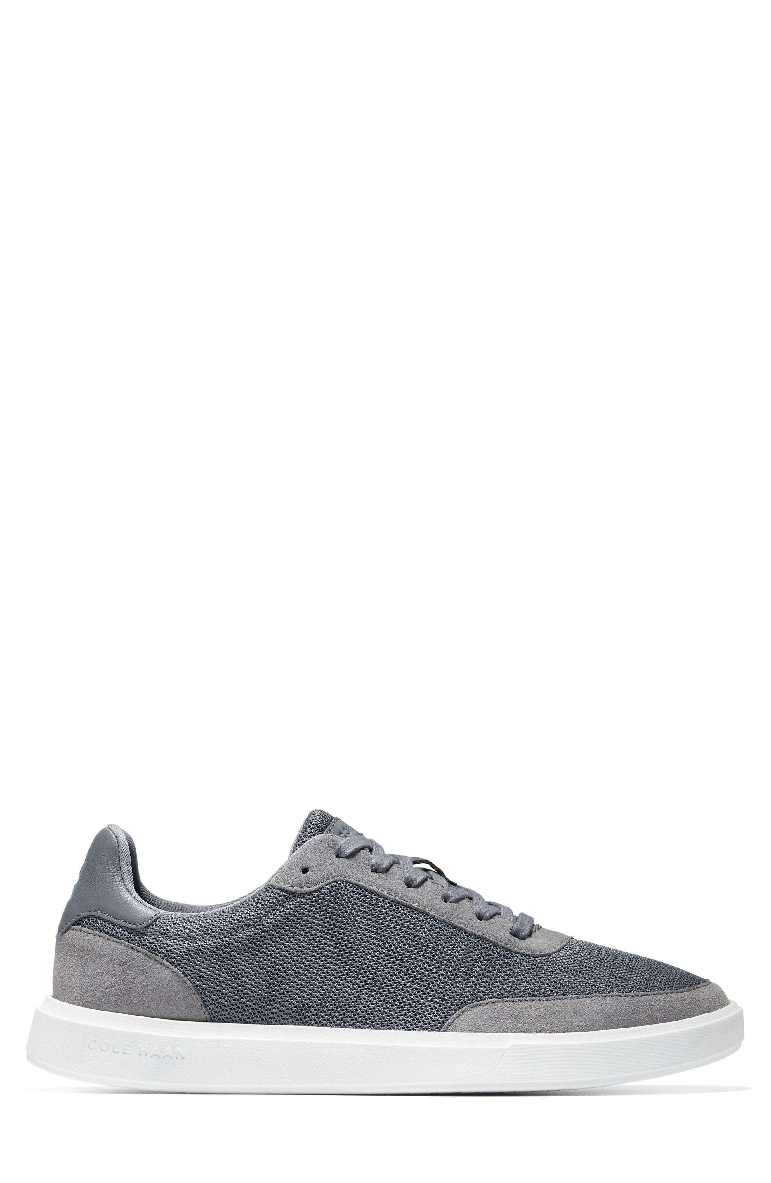 Cole Haan Grand Crosscourt Sideserve Sneaker, Alternate, color, Quiet Shade/ Gray Pinstripe