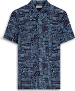 Bugatchi Hendrix Digital Print Pima Cotton Polo