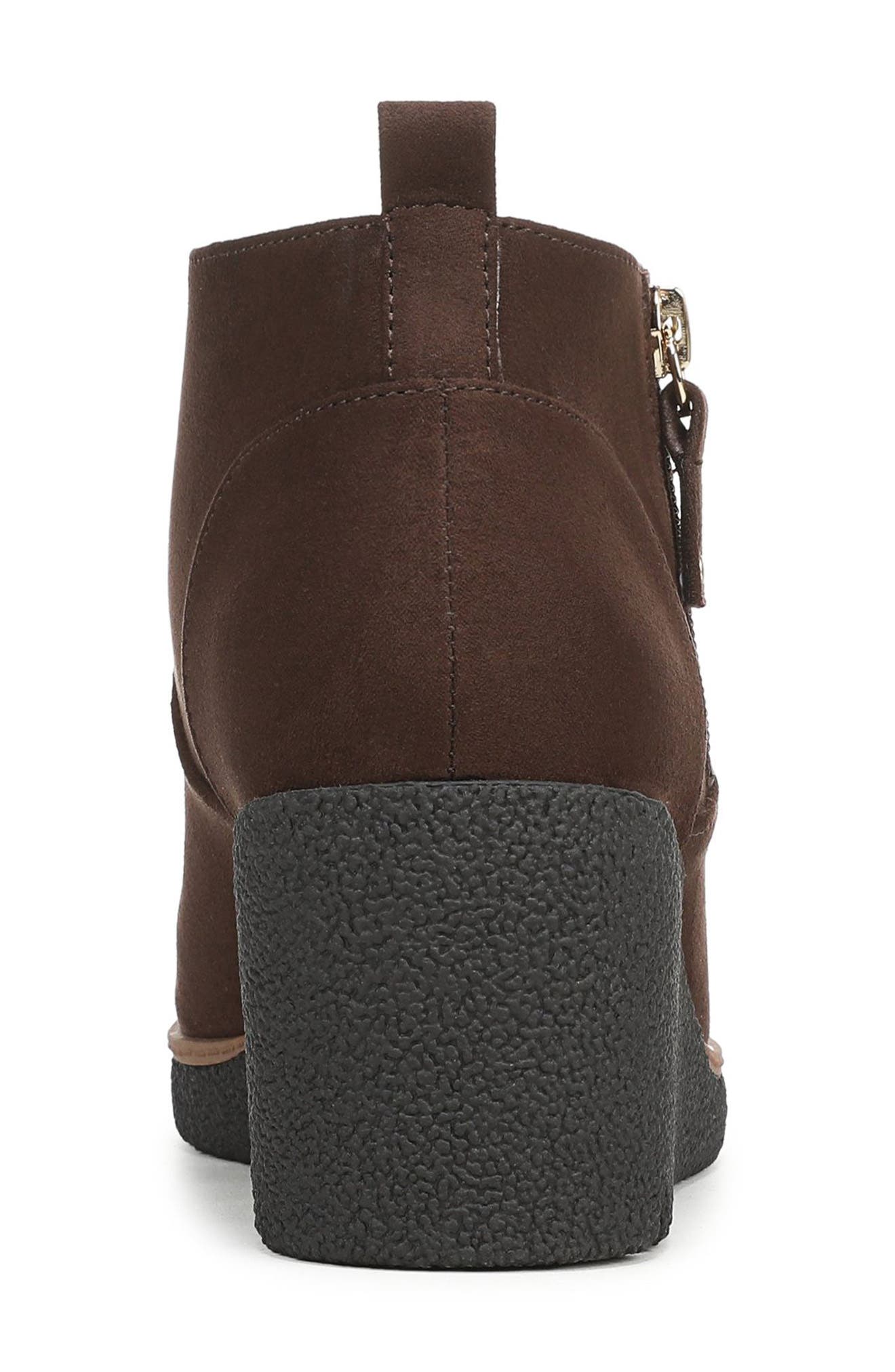 Bianca Wedge Boot, Alternate, color, DARK UMBER MICROFIBER