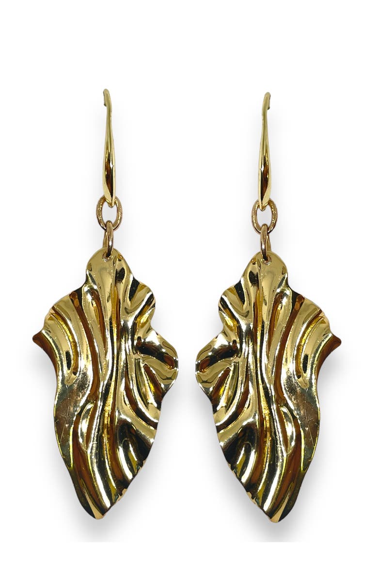 Lunaversoul Gold Heatwave Earrings, Main, color, Gold