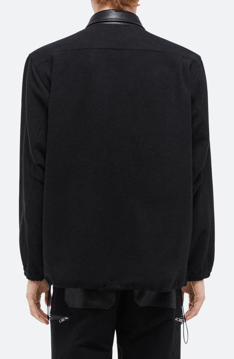 Helmut Lang Mixed Media Hunting Jacket, Alternate, color, 