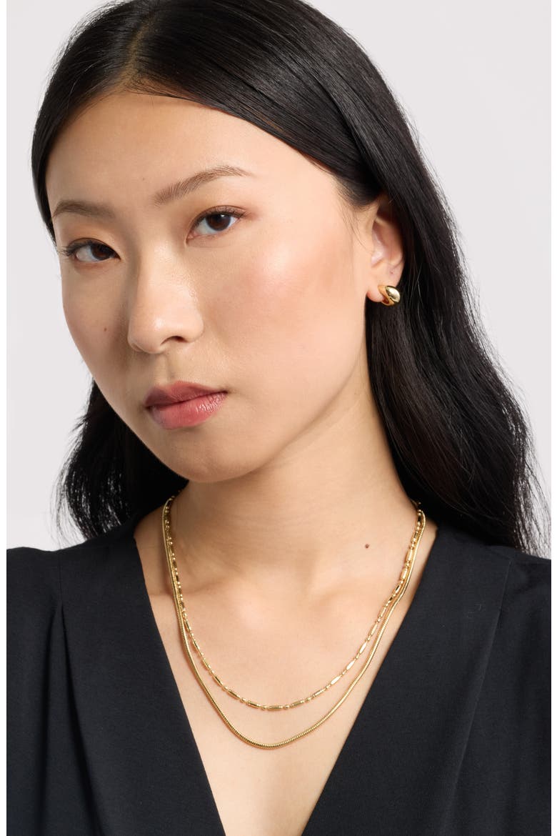 20-Inch Round Snake Chain Necklace, Alternate, color, GOLD