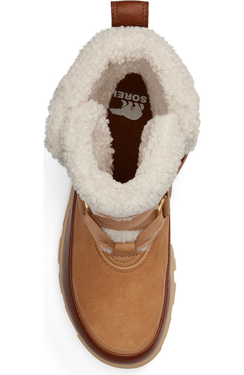 SOREL Tivoli V Faux Shearling Waterproof Boot, Alternate, color, Tawny Buff/ Ceramic