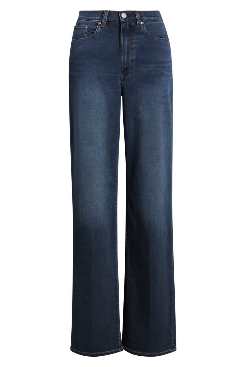 Karmine Refined High Waist Wide Leg Jeans, Alternate, color, NEWPORT SOFTWEAR