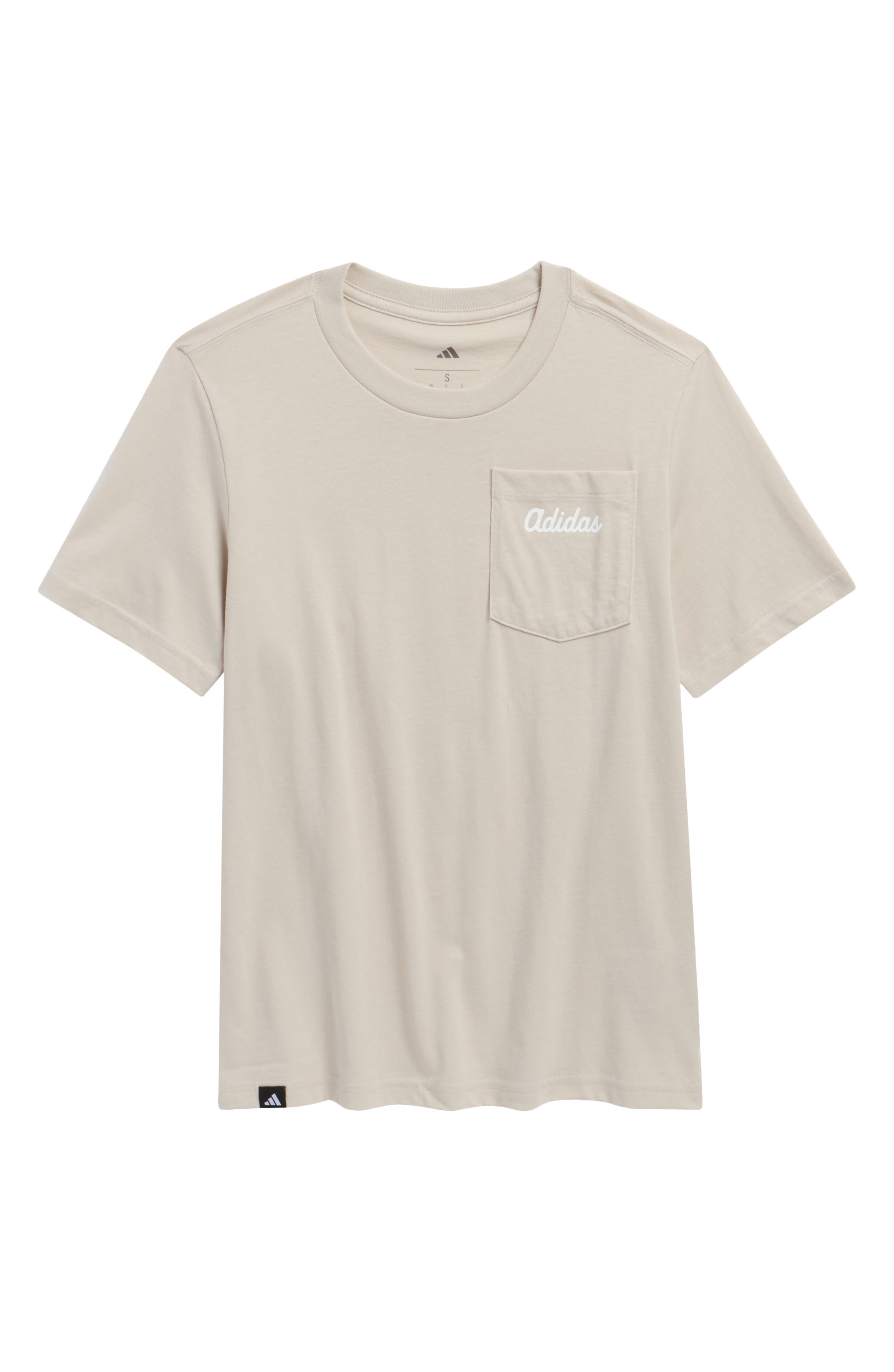 adidas Kids' Logo Pocket T-Shirt
