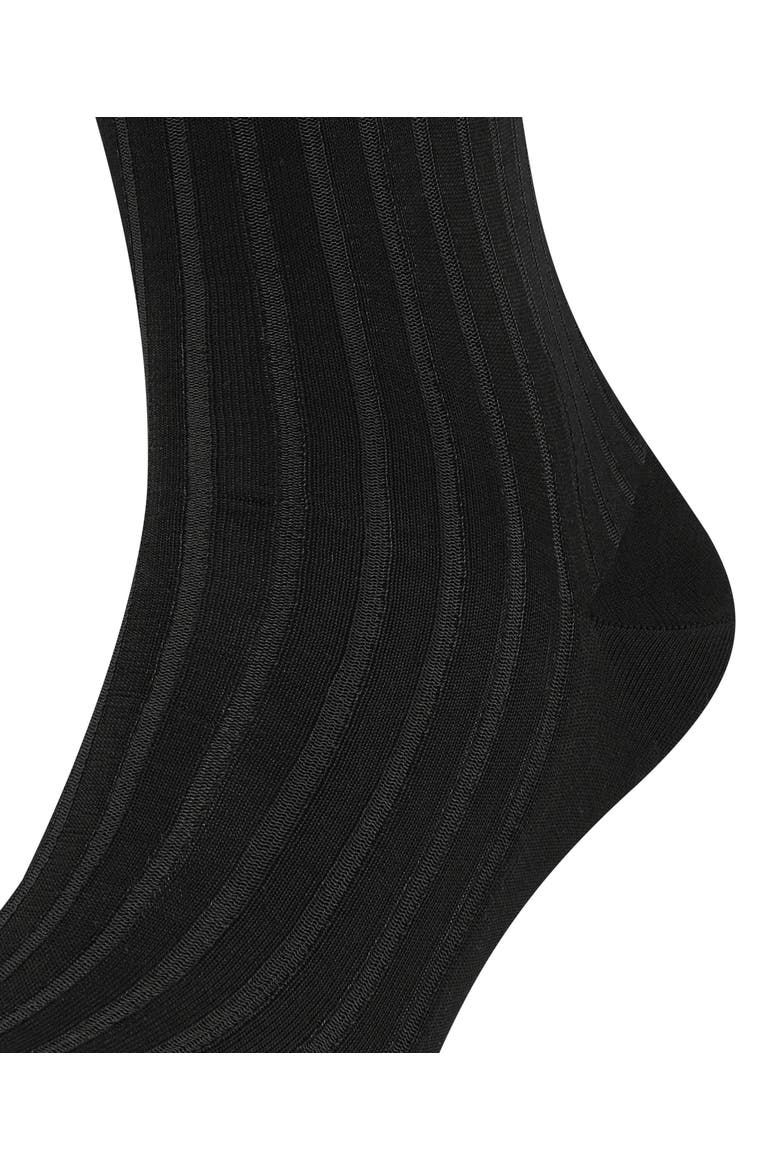 Shadow Striped Dress Socks, Alternate, color, Grey-White