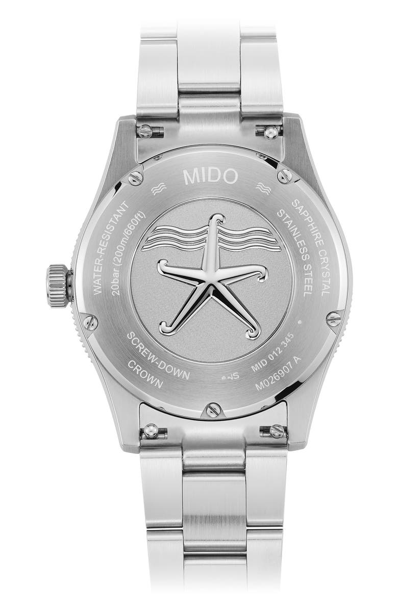MIDO Ocean Star Captain Automatic Bracelet Watch, 39mm, Alternate, color, Champagne / Golden