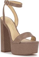Jessica Simpson Axtyn Ankle Strap Platform Sandal