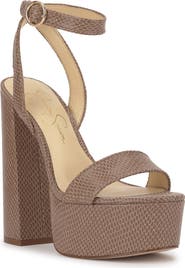 Jessica Simpson Axtyn Ankle Strap Platform Sandal