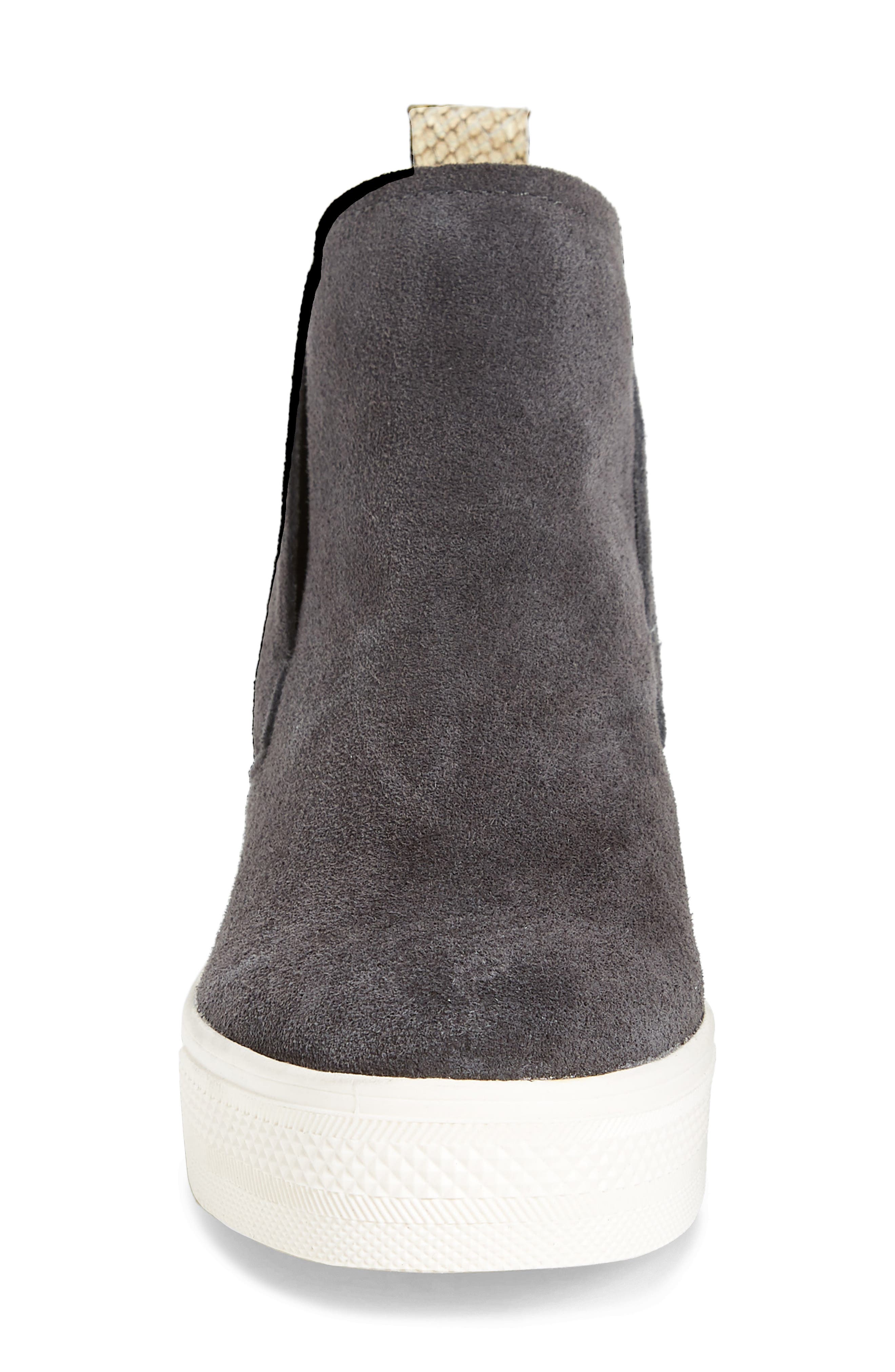 Walker Wedge Sneaker Boot, Alternate, color, ANTHRACITE
