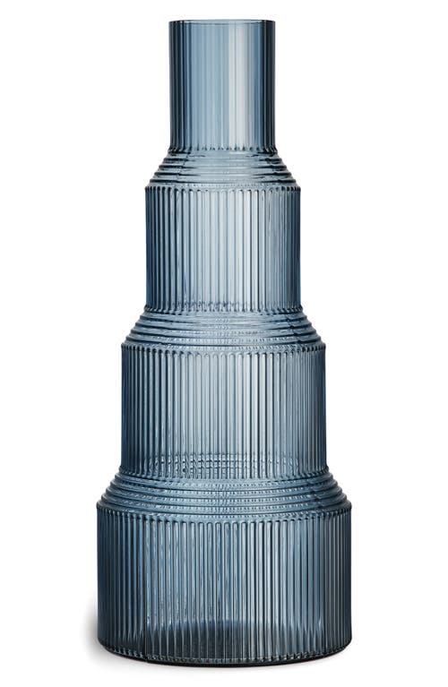 Kosta Boda Pavilion Vase, Blue, Xl In Blue