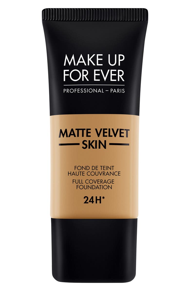 Make Up For Ever Matte Velvet Skin Full Coverage Foundation, Main, color, Y463-Nut