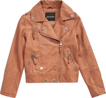 Urban Republic Kids' Faux Leather Moto Jacket Nordstromrack