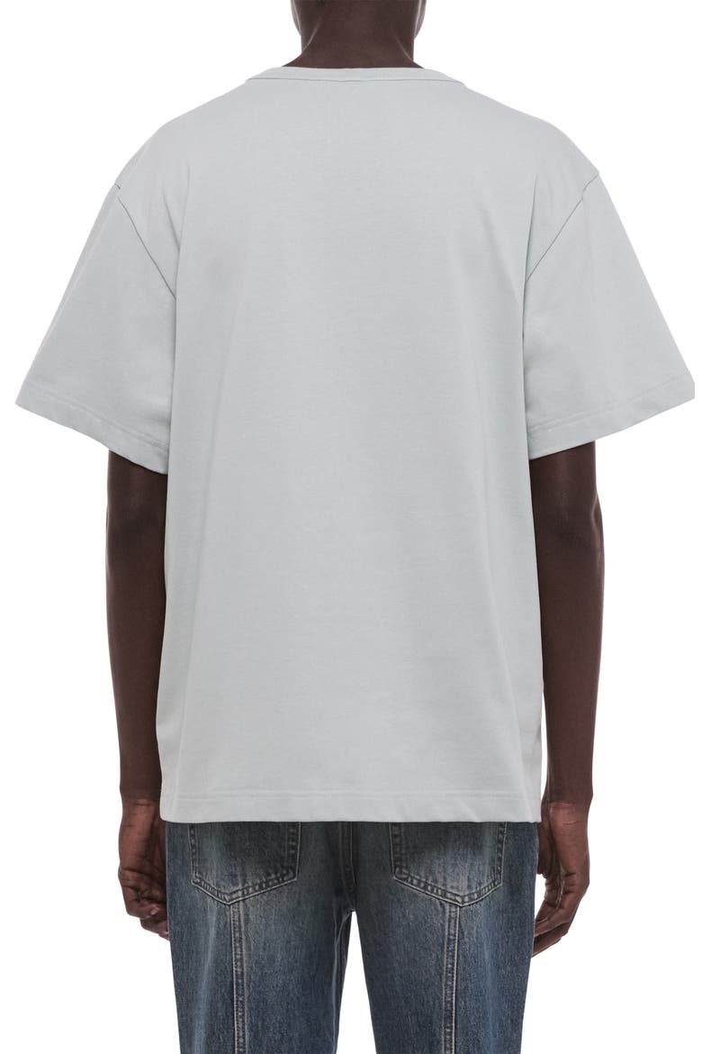 Crumpled Logo Graphic T-Shirt, Alternate, color, AQUA GRAY