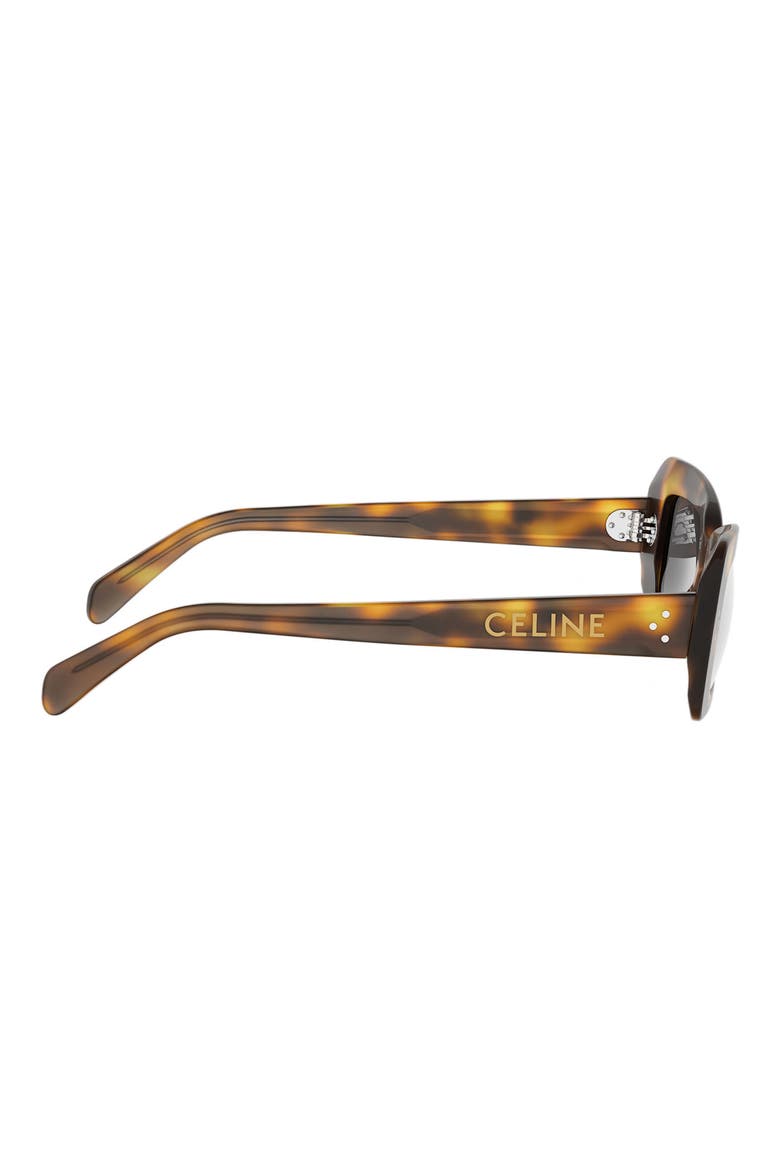 52mm Rectangular Sunglasses, Alternate, color, BLONDE HAVANA / SMOKE