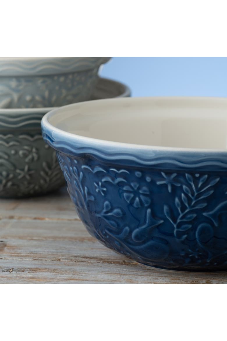 Nautical Collection Boat Size 12 Mixing Bowl, 4.25 Quart, Alternate, color, Blue