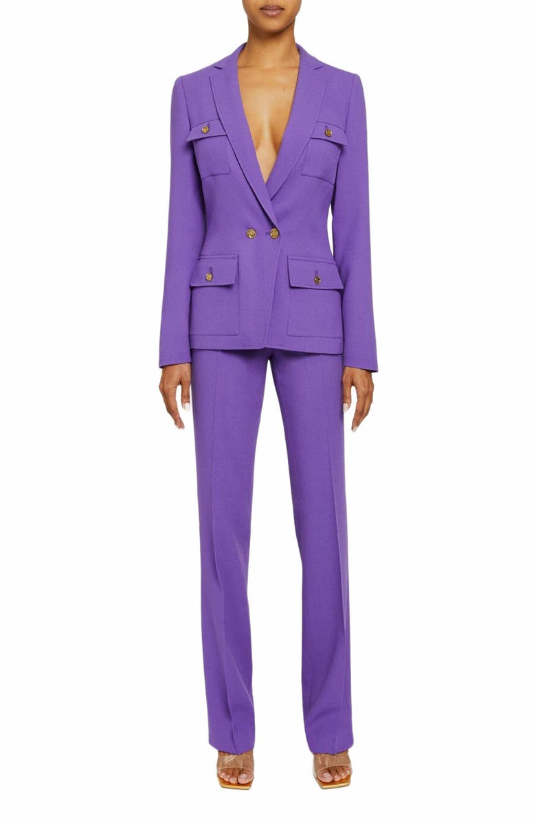 Santorelli VERISA Jacket in Luxury Wool Crepe, Alternate, color, 