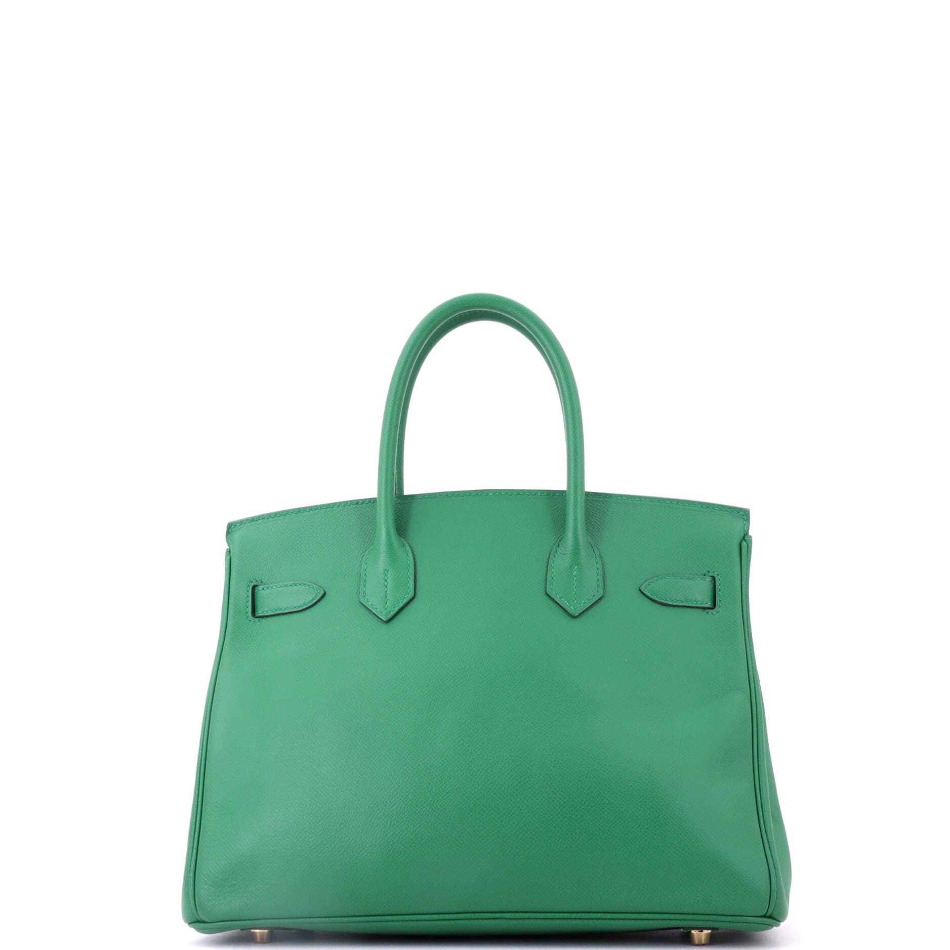 Birkin Handbag Green Epsom with Gold Hardware 30, Alternate, color, Green