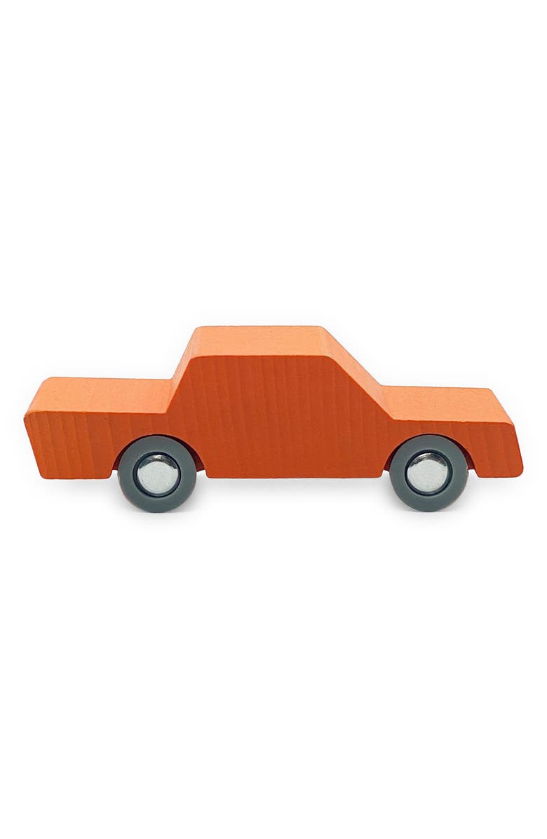 Waytoplay Kids' Back & Forth Set of 5 Wooden Toy Cars, Alternate, color, 