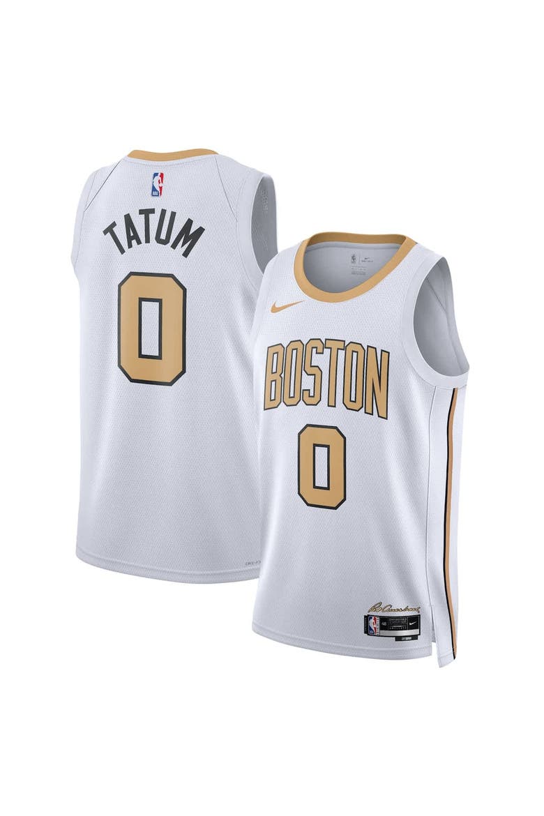 Unisex Nike Jayson Tatum White Boston Celtics 2025/26 Swingman Jersey - City Edition, Alternate, color, White