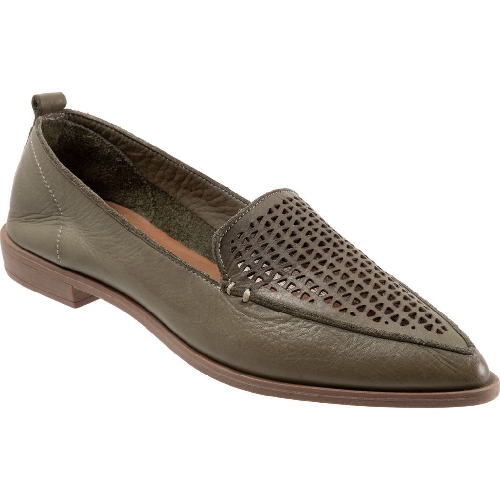 Bueno Blazey Pointed Toe Flat in Sage Leather  product