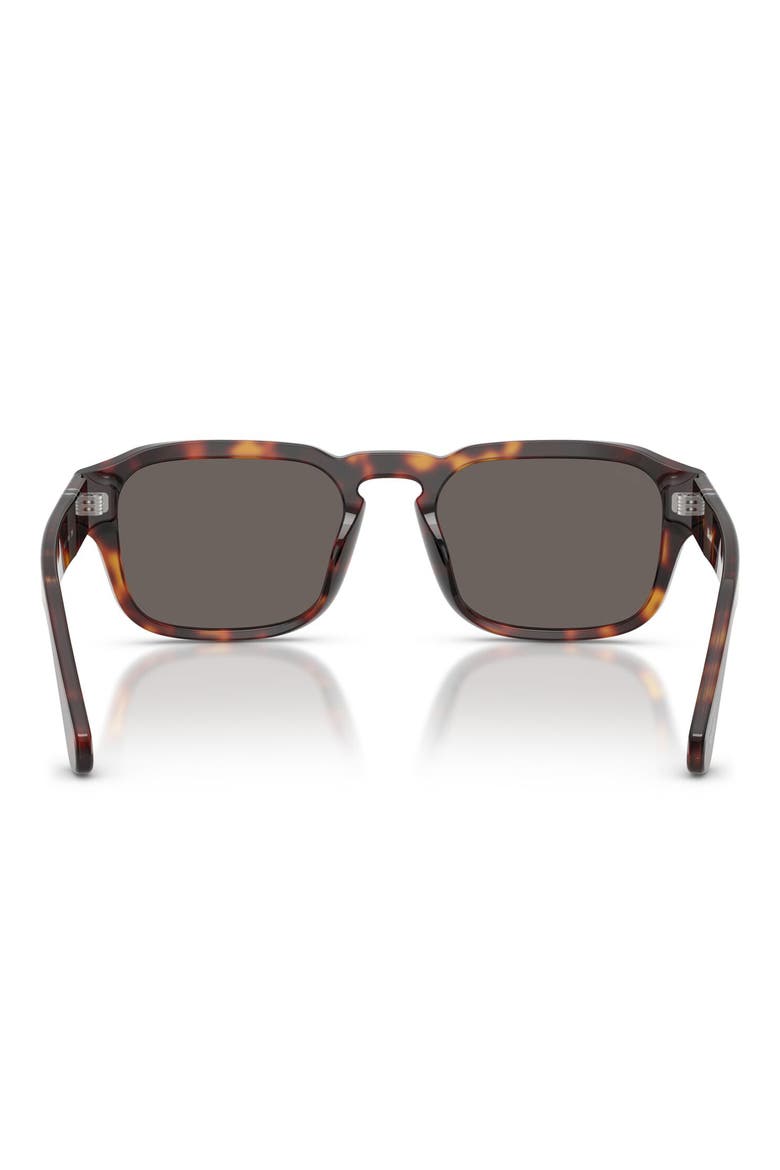 56mm Pillow Sunglasses, Alternate, color, HAVANA / DARK GREY