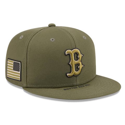 Men's New Era  Olive Boston Red Sox 2026 Armed Forces Day 59FIFTY Fitted Hat