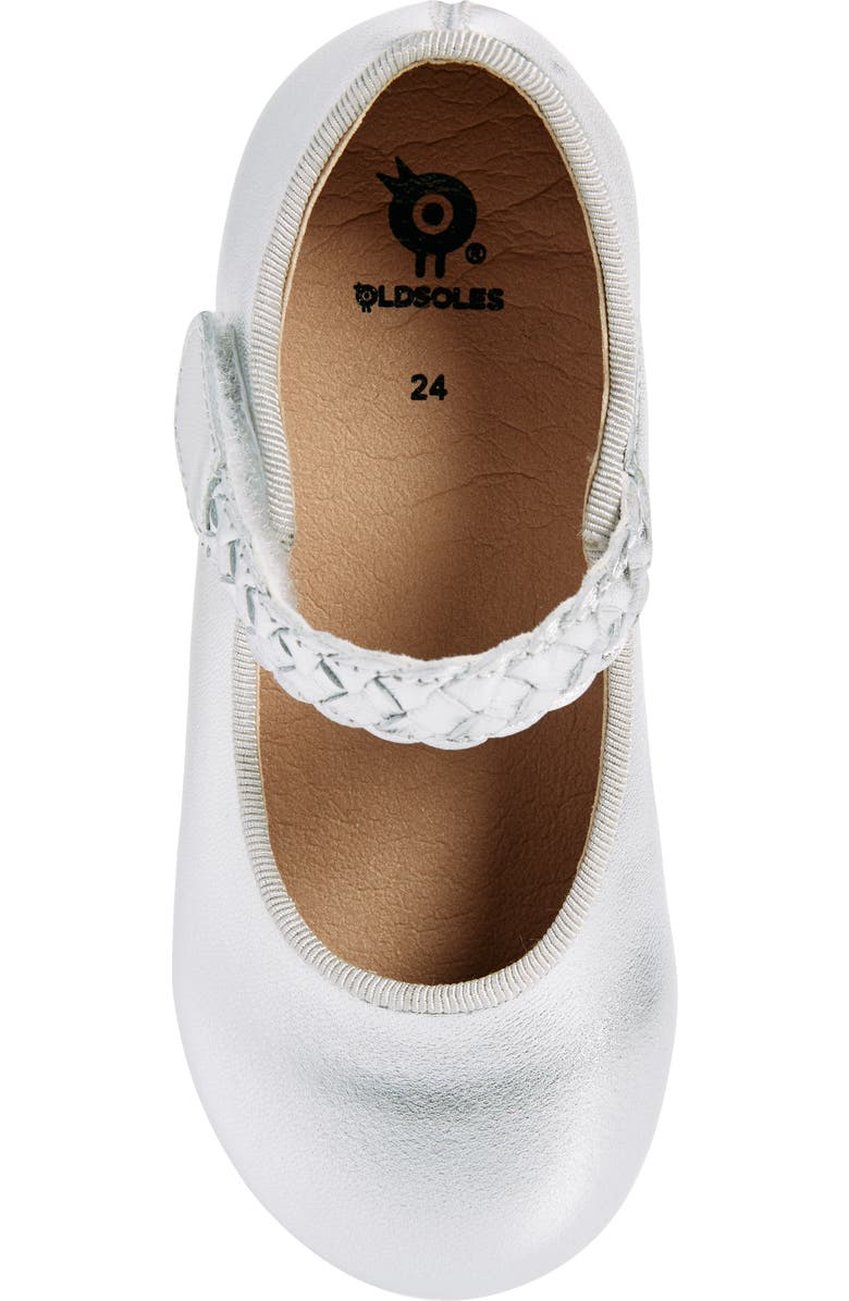 OLD SOLES Kids' Lady Plat Mary Jane, Alternate, color, Silver / Gum Sole