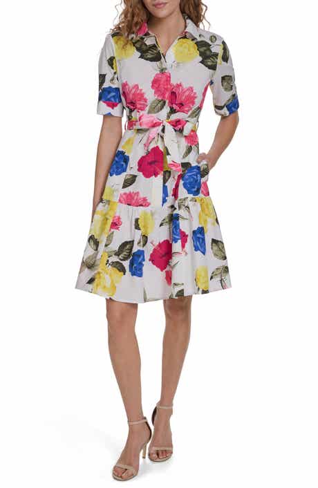 Calvin Klein Short Sleeve Shirtdress