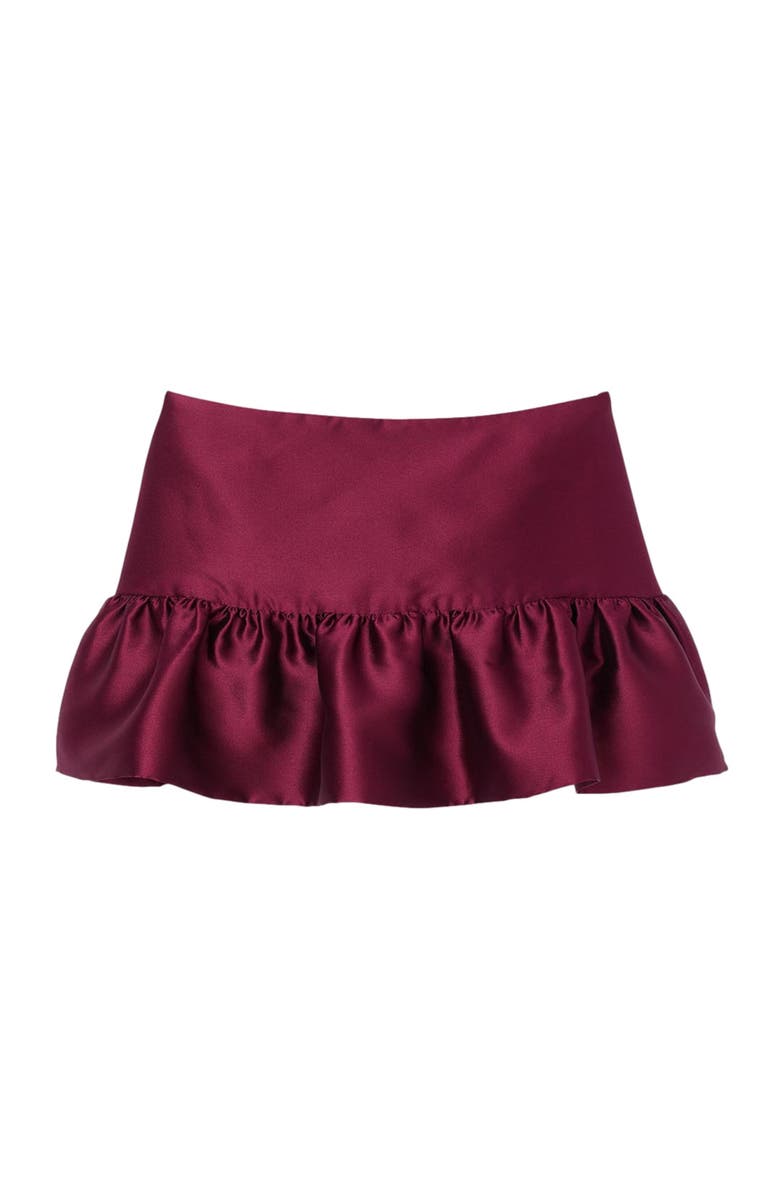 SANDRO Satin skort, Alternate, color, 