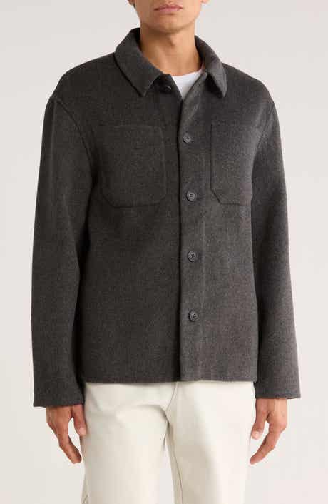 Nordstrom Wool Blend Shirt Jacket