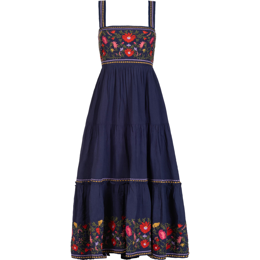 Change Of Scenery Lizzie Dress In Blue