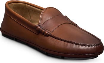 Allen Edmonds modena brown men loafers Driving Shoes Mocassin Slip On Men main image 3