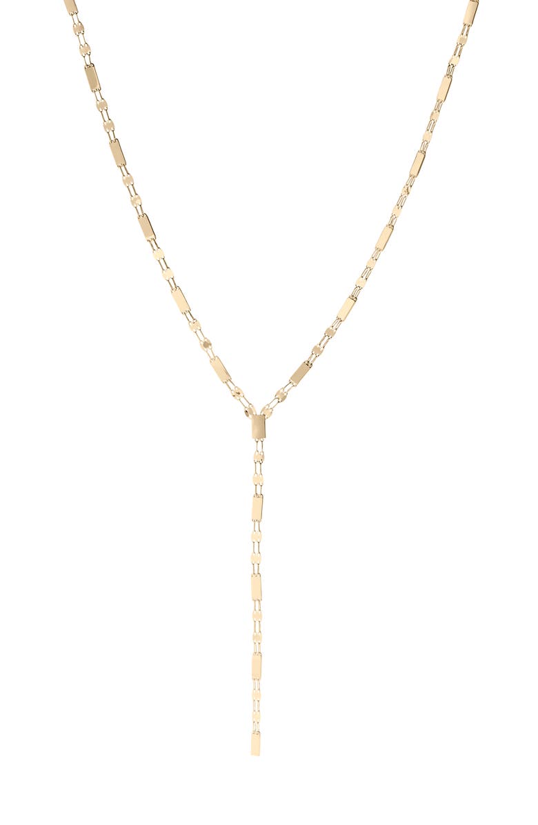 LANA St. Barts Alternating Tag Lariat Necklace, Alternate, color, 