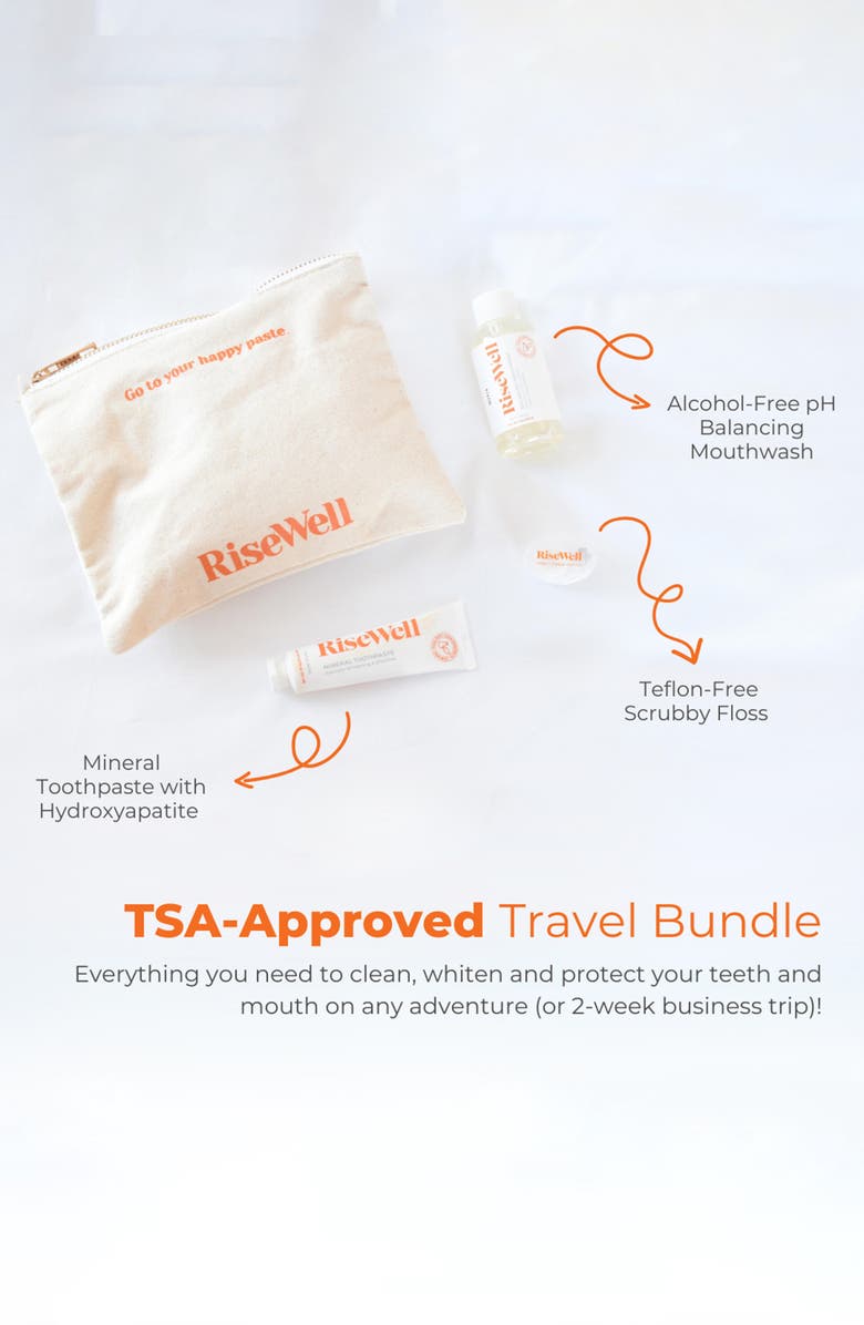 RISEWELL Oral Care Travel Kit, Alternate, color, 