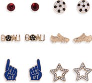 Leith 6-Pack Stud Earrings