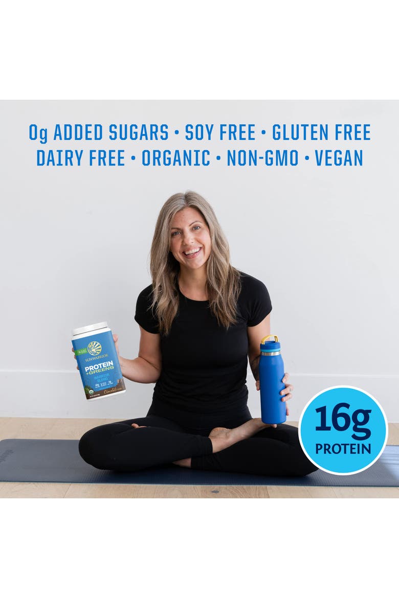Organic Warrior Blend+ Greens Protein Powder, 750gm, Alternate, color, Chocolate