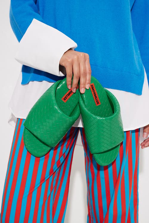 Simonmiller Woven Bubble Slide In Green