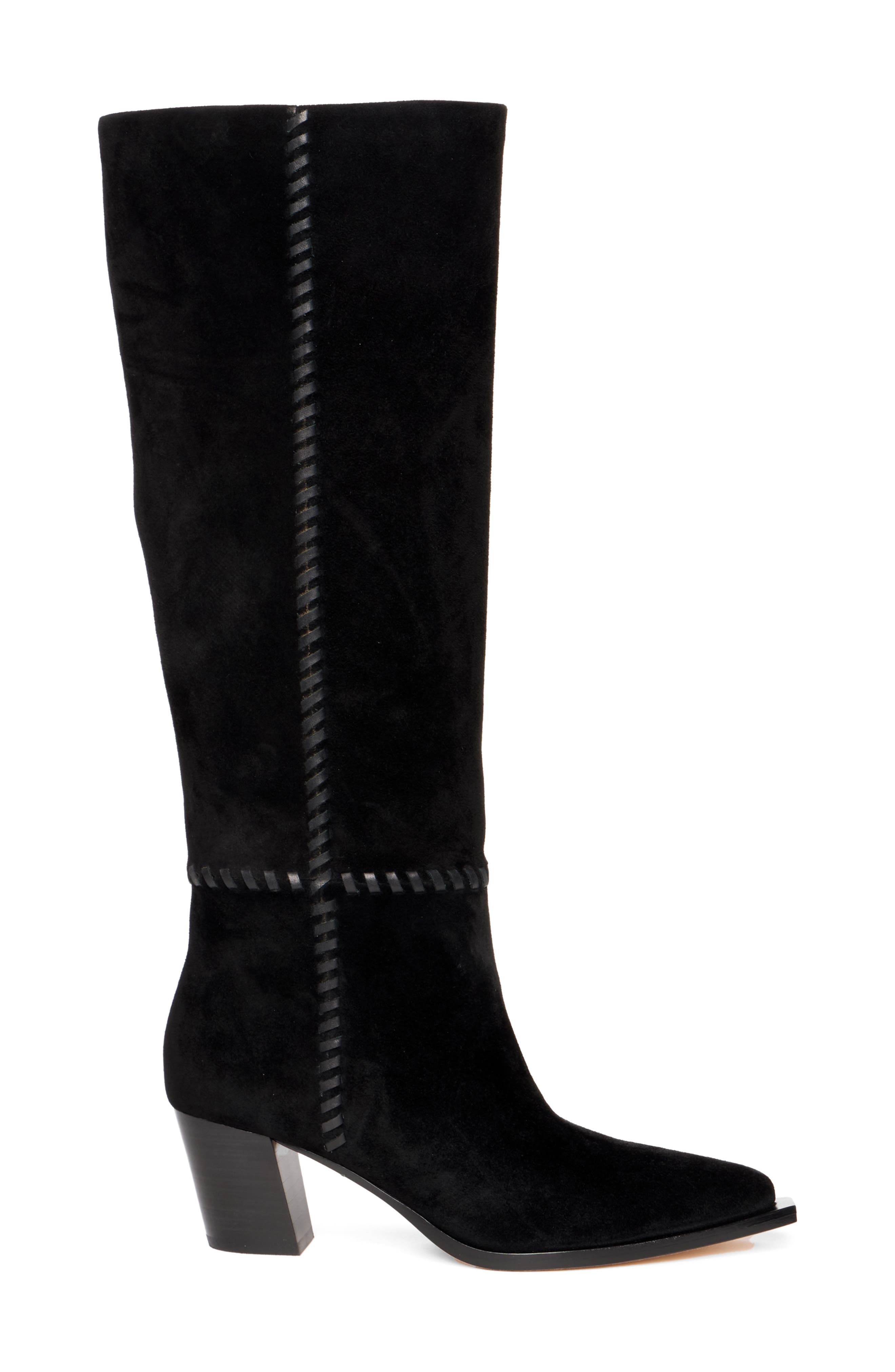 Lillith Knee High Boot, Alternate, color, BLACK