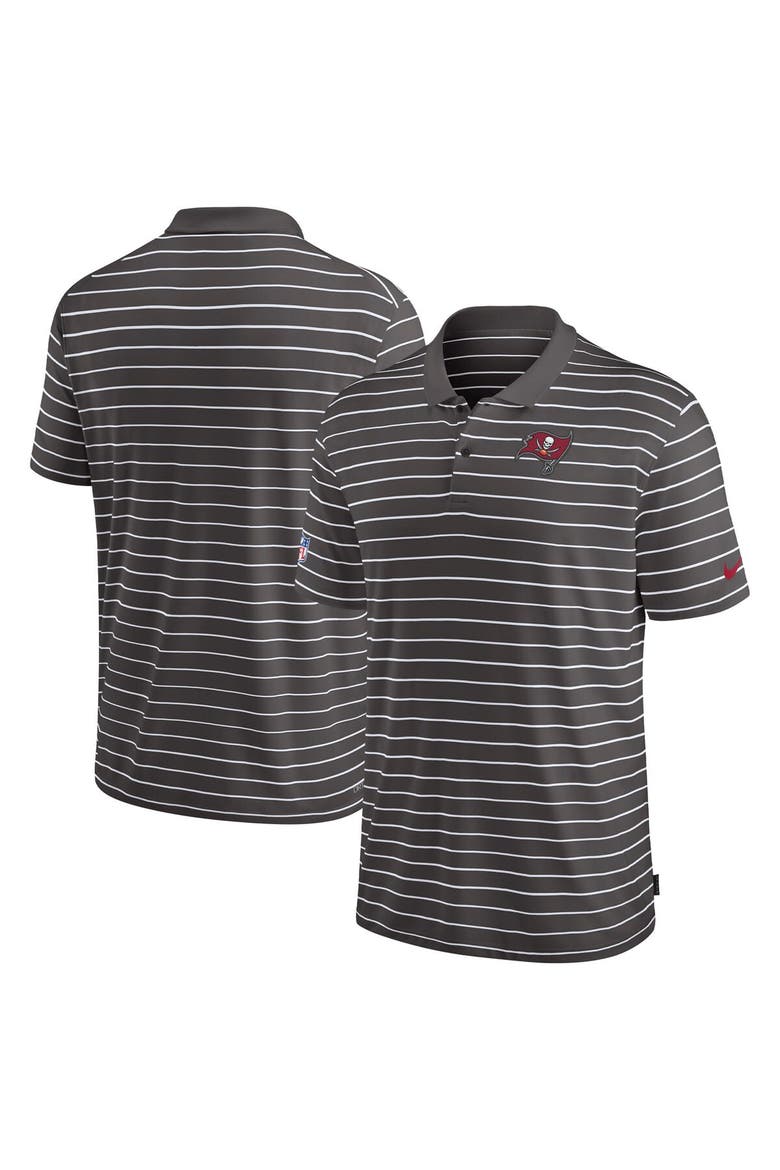 Men's Nike Pewter Tampa Bay Buccaneers Sideline Lock Up Victory Performance Polo, Main, color, Pewter