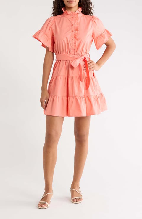 Cottonwood Ruffle Fit & Flare Minidress