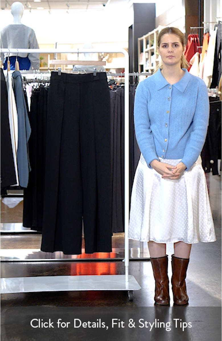 Pleated Wide Leg Pants, sales video thumbnail