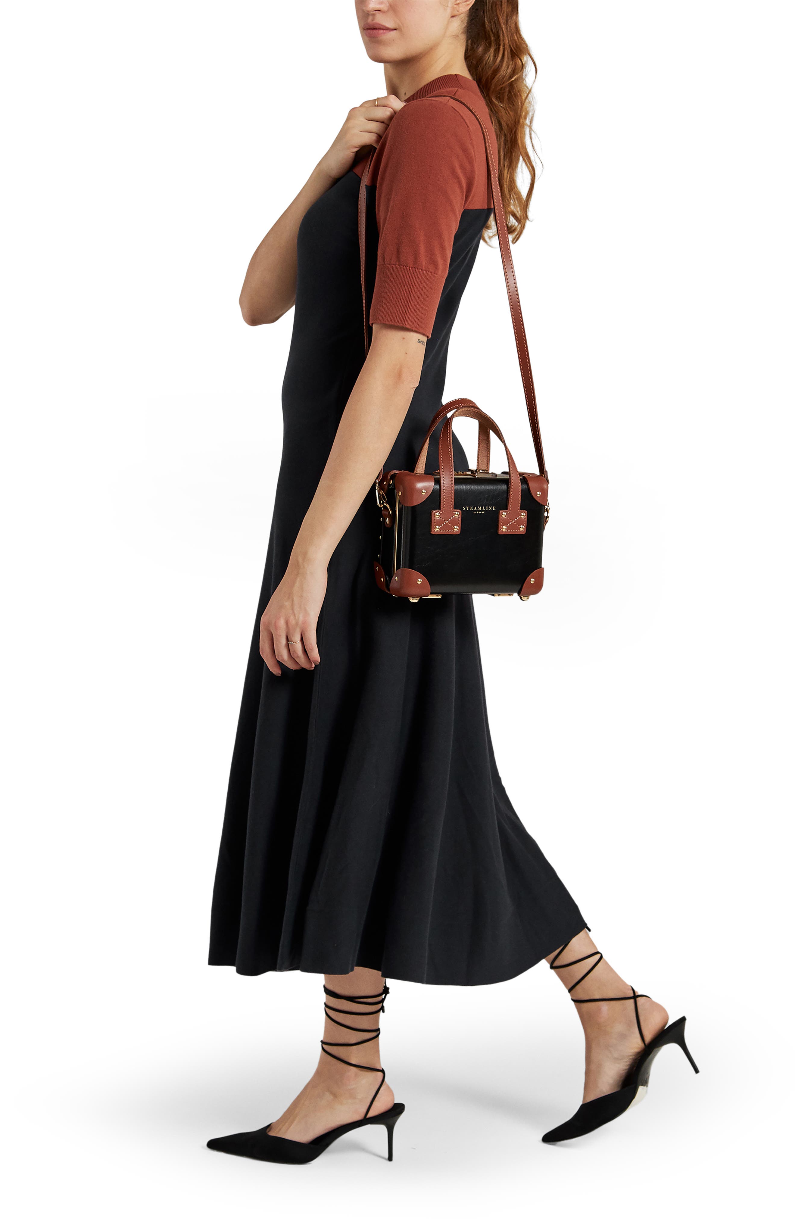 SteamLine Luggage The Diplomat Mini Crossbody Bag, Alternate, color, 