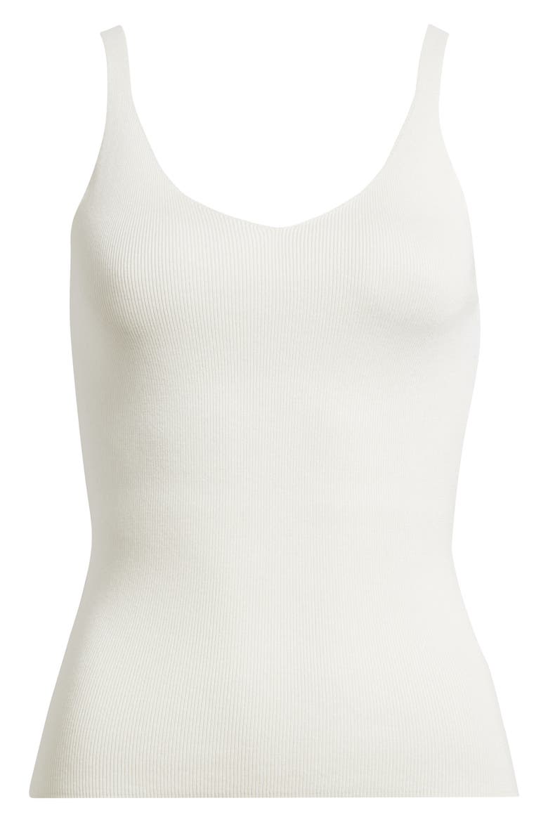 Gymnastic Rib Knit Tank, Alternate, color, ECRU